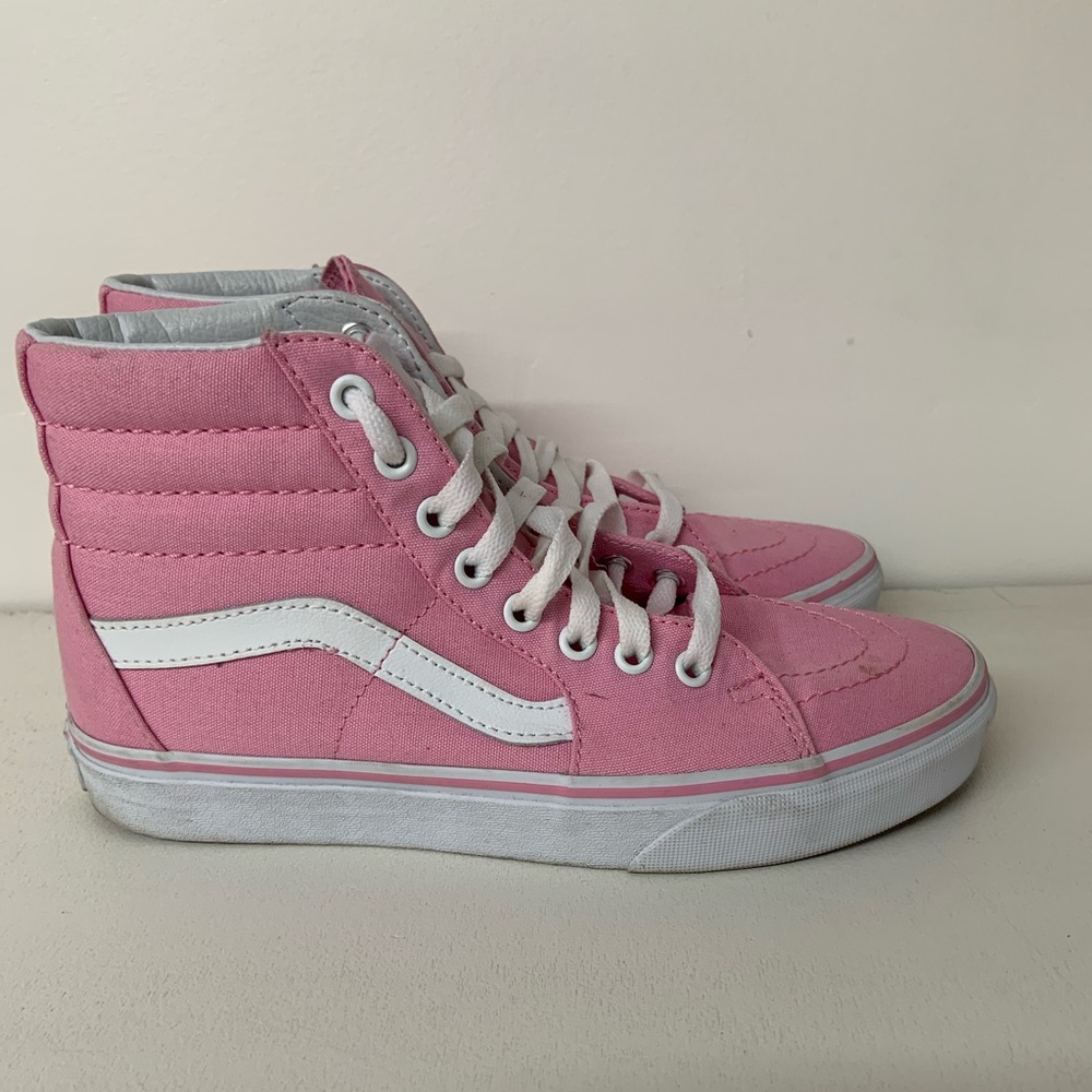 Vans OTW SK8 Canvas High Top “Pink”  Womens 7.5